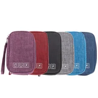 Waterproof Cable Storage Bag, Digital Electronic Organizer Portable USB Data Line ChargerPlug Storage BagTravel Cable Organizer - Image 2