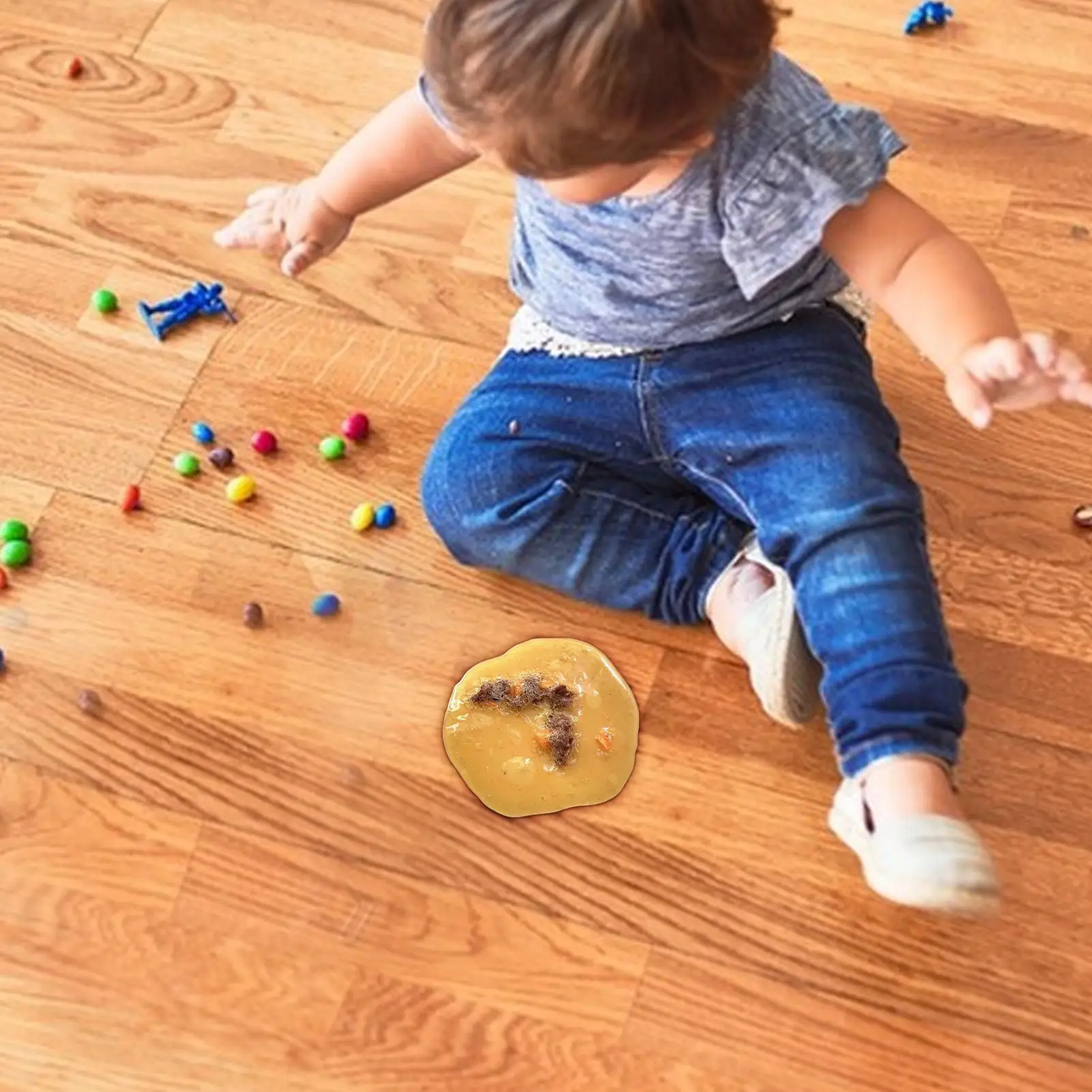 1pcs Funny Gag Gift Fake Vomit Prank Adult Toys FakePuke Throw up Novelty Barf Office Pranks Joke Gag Gifts for Halloween