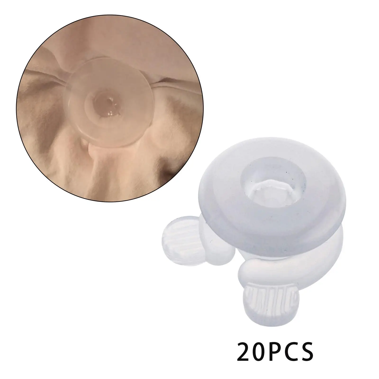 20Pcs Duvet Comforter Clips No Pins Quilt Cover Clamps Comforter Grippers 4