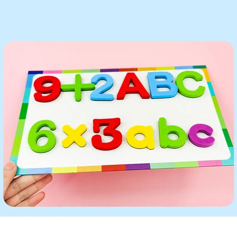 Magnetic Alphabet Letters EVA Foam Refrigerator Stickers Toddlers Kids Educational Toys