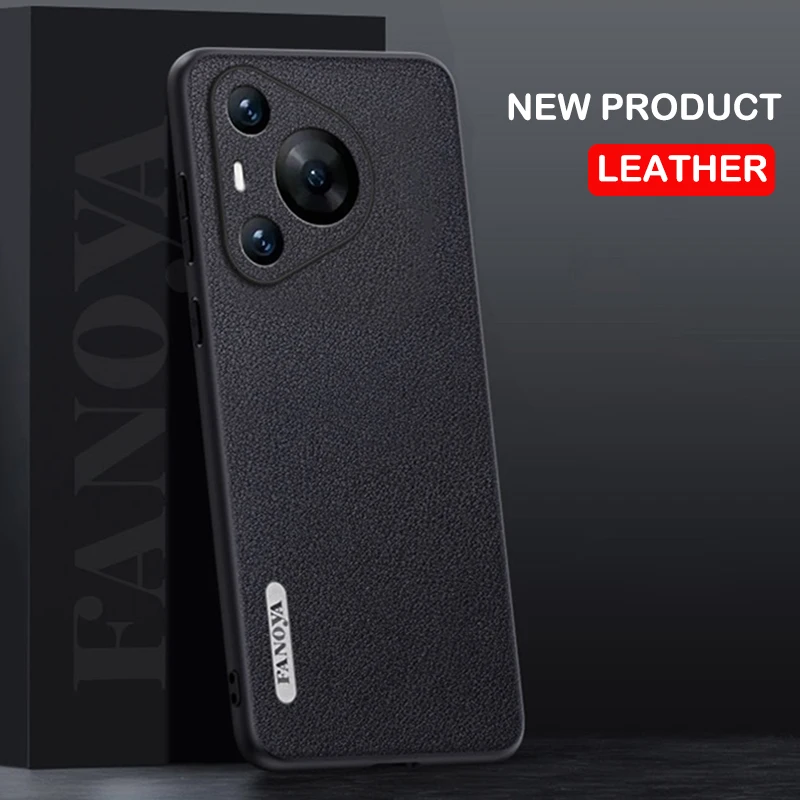 Custodia In Pelle Per Huawei P70 Pro Matte Luxury Verdura Abbronzante Full Camera Custodia Protettiva In Silicone Huaweip70Pro Coque