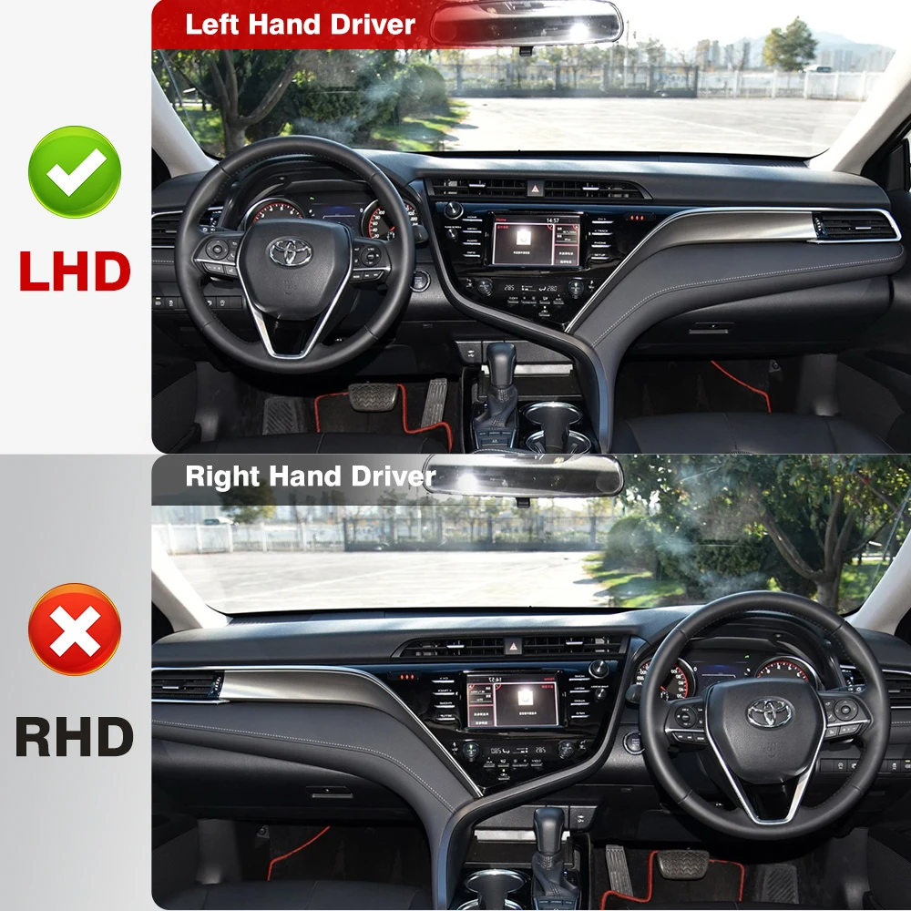 Für Toyota Camry 70 xv70 Armaturen brett Matte Sonnenschutz Anti-UV-Teppiche Autozubehör Auto Armaturen brett Abdeckung – Detail 3