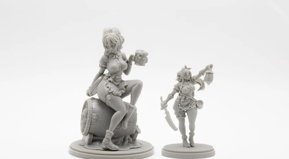 Special Offer Die-cast Resin Model Ex02 King DOM Death Oktoberfest Resin White Model Free Shipping 2