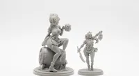 Special Offer Die-cast Resin Model Ex02 King DOM Death Oktoberfest Resin White Model Free Shipping 2