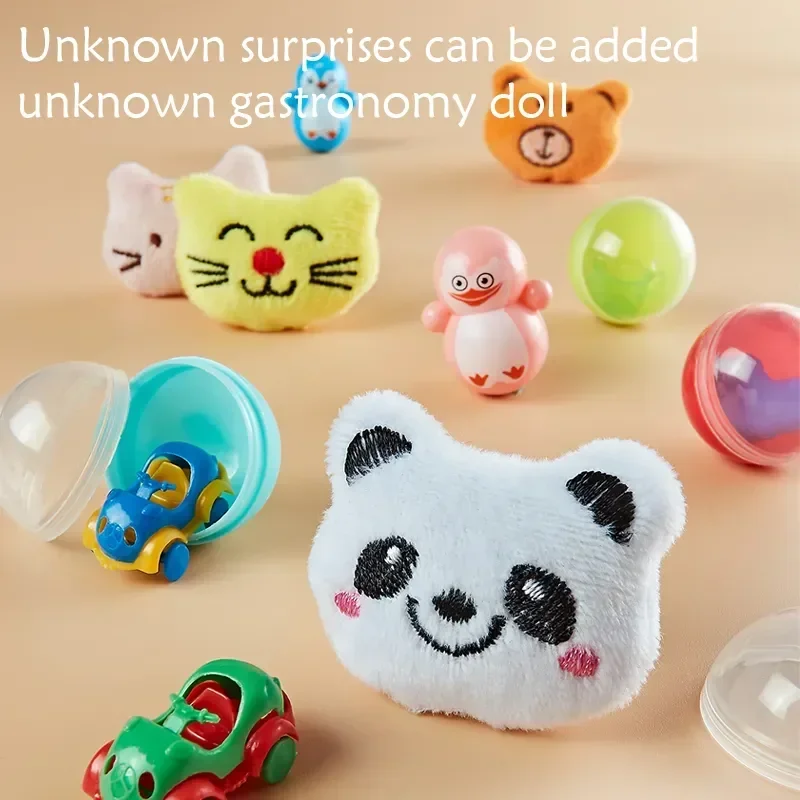 Mini Automatic Doll Machine Toy for Kids Mini Cartoon Astronaut Play Game Claw Crane Machines with Light Music Children Toy Gift 5
