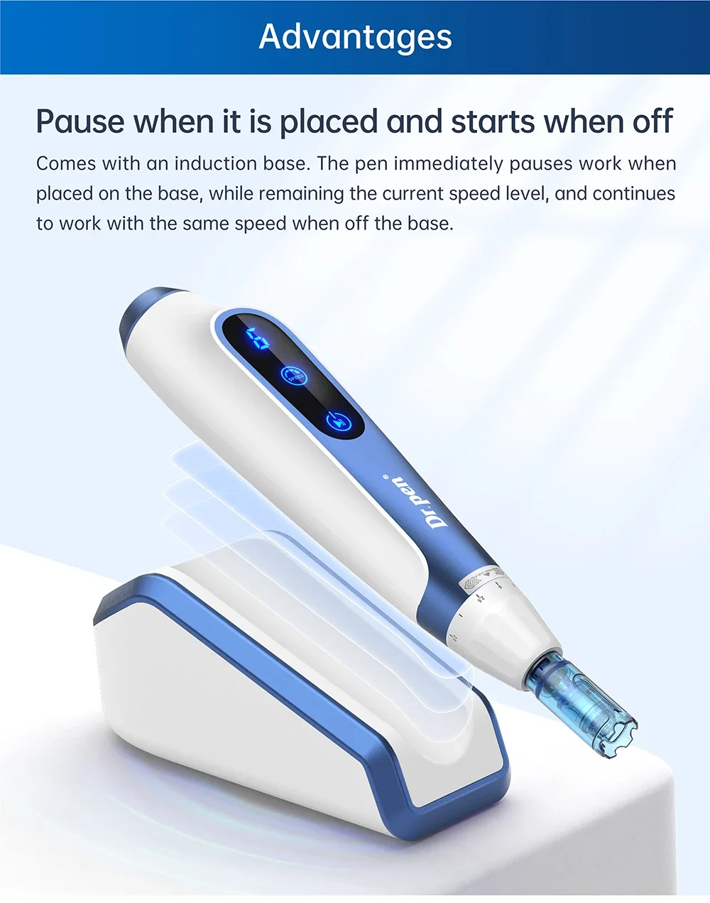 New Dr.pen A11 Authentic Derma Pen MTS PRO Microneedling Pen Therapy Device with Induction Base Professional Skin Care Beauty