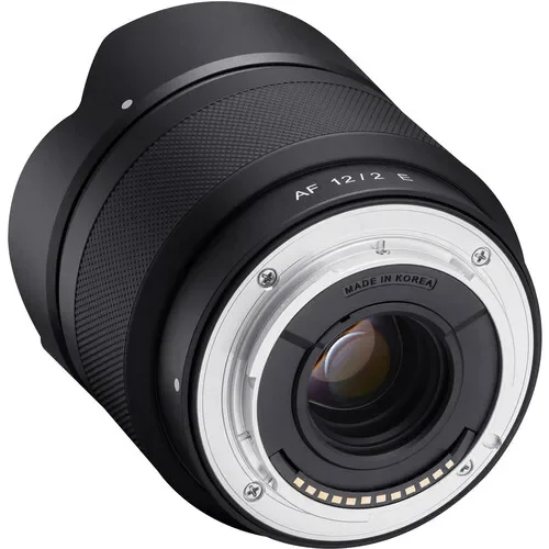 삼양 12mm F2 렌즈 AF 광각 렌즈 E X 마운트 카메라용 A7 A9 A7 IV A7III A6600 A7R3 XT3 XT04 X-T10 X-pro 삼양