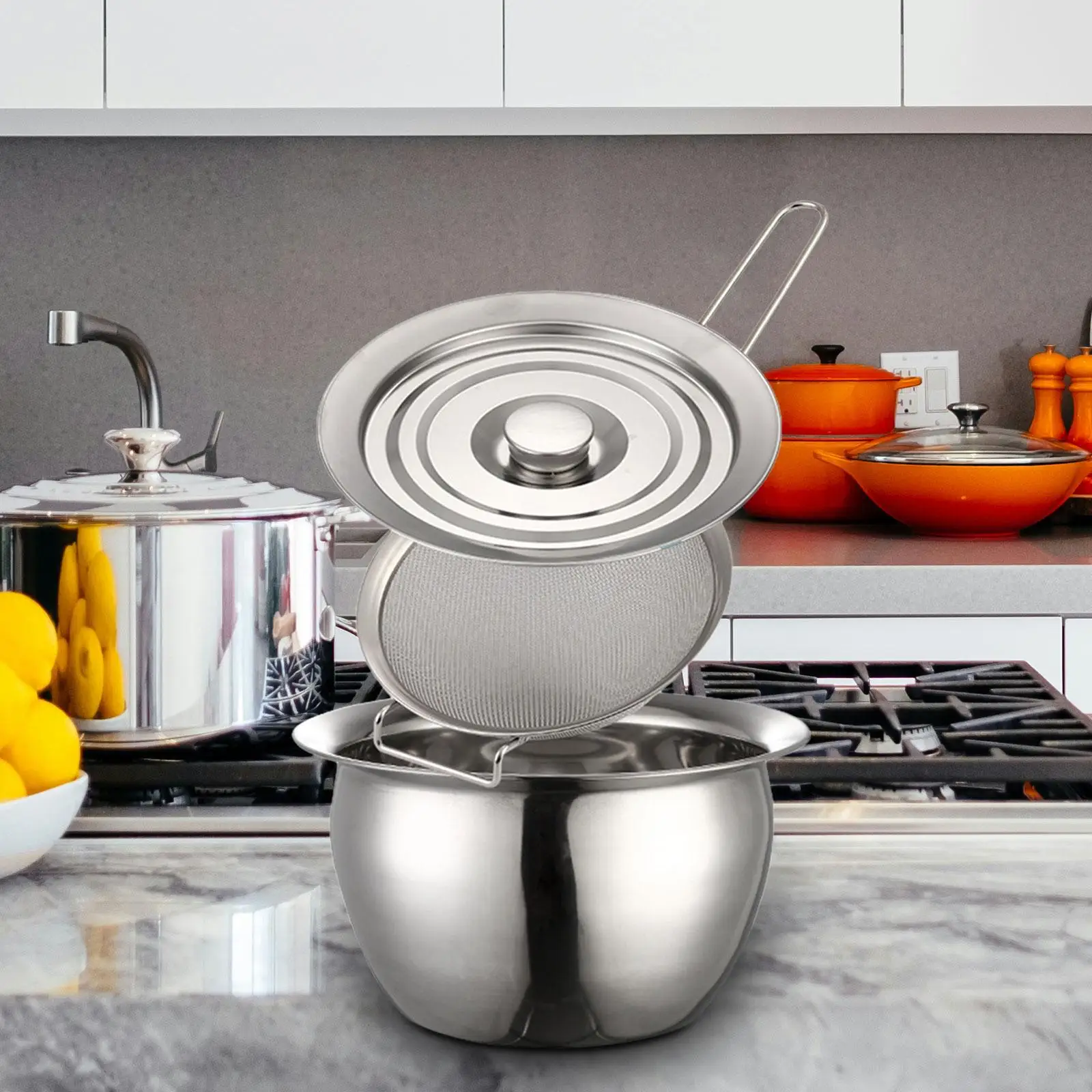 

Контейнер для смазки с фильтром и крышкой, контейнер для хранения масла