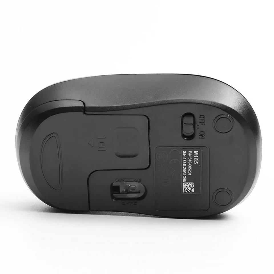 Logitech M185 Wireless Ergonomic Silent Mouse
