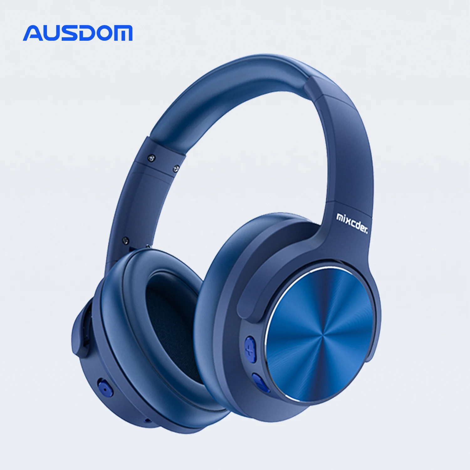 Mixcder E9 PRO Auriculares AptX LL Inalámbricos Bluetooth USB Auriculares con Cancelación de Ruido Activa con MIC Base Profunda