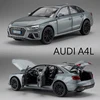 1:32 AUDI A4 Alloy Model Car Toy Diecasts Metal Casting Sound and Light Car Toys For Children Vehicle 6