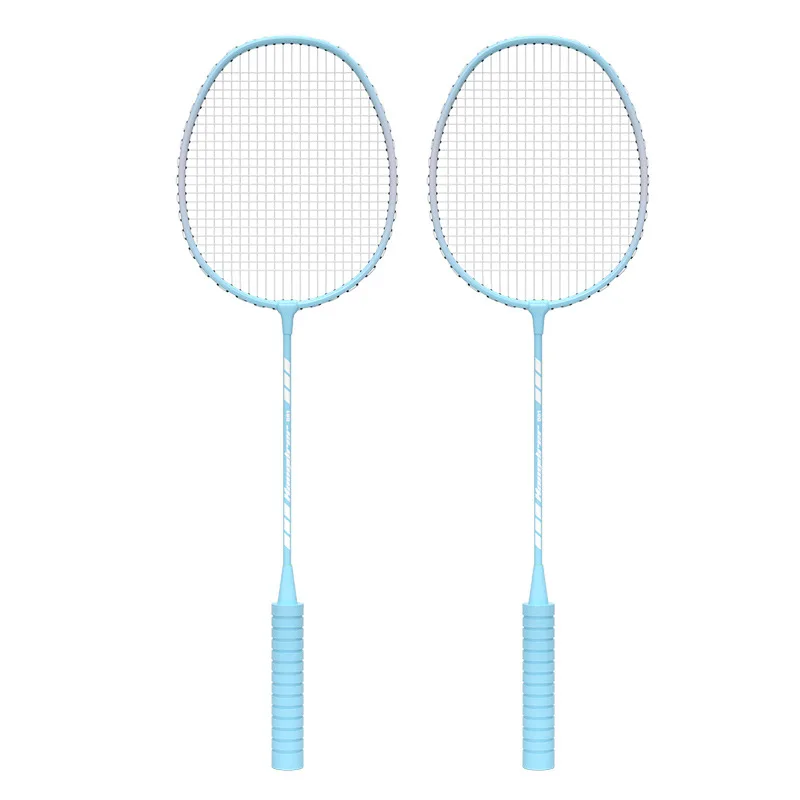 Badminton Racket Set Single And Double Racket Ultra-Light And Durable Badminton Racket Set for Men Women Beginner Students