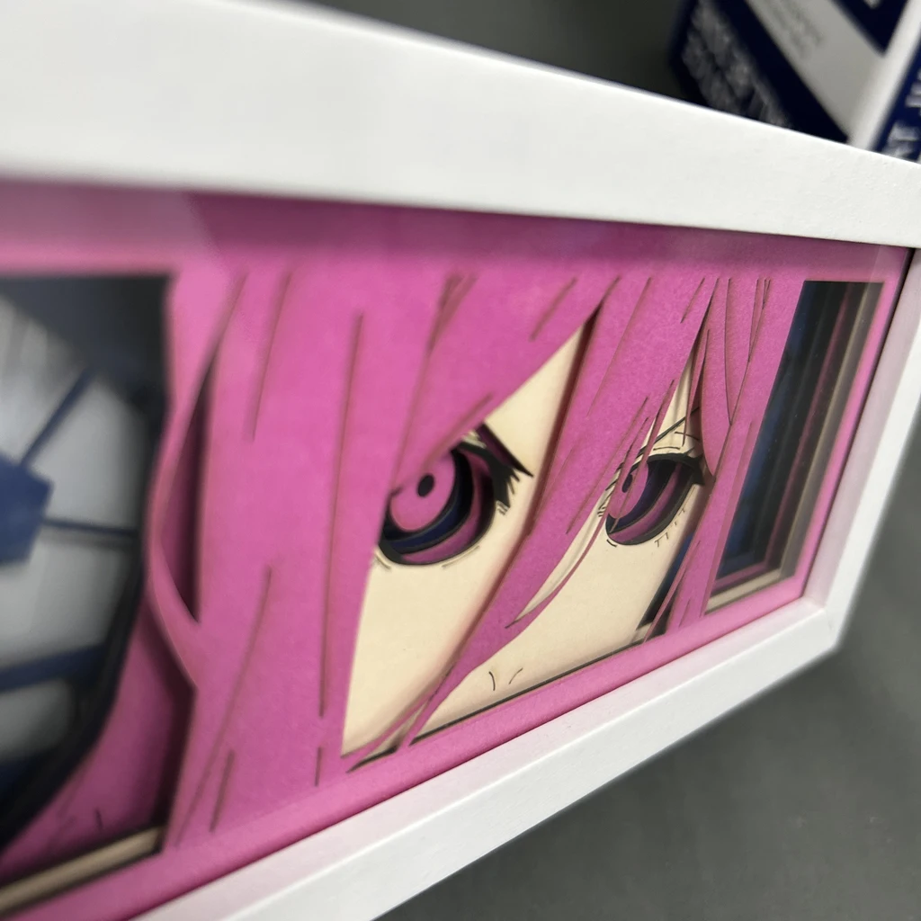 Anime Light Box High School DxD Rias Gremory Eye Face for Room Decor Manga  Paper