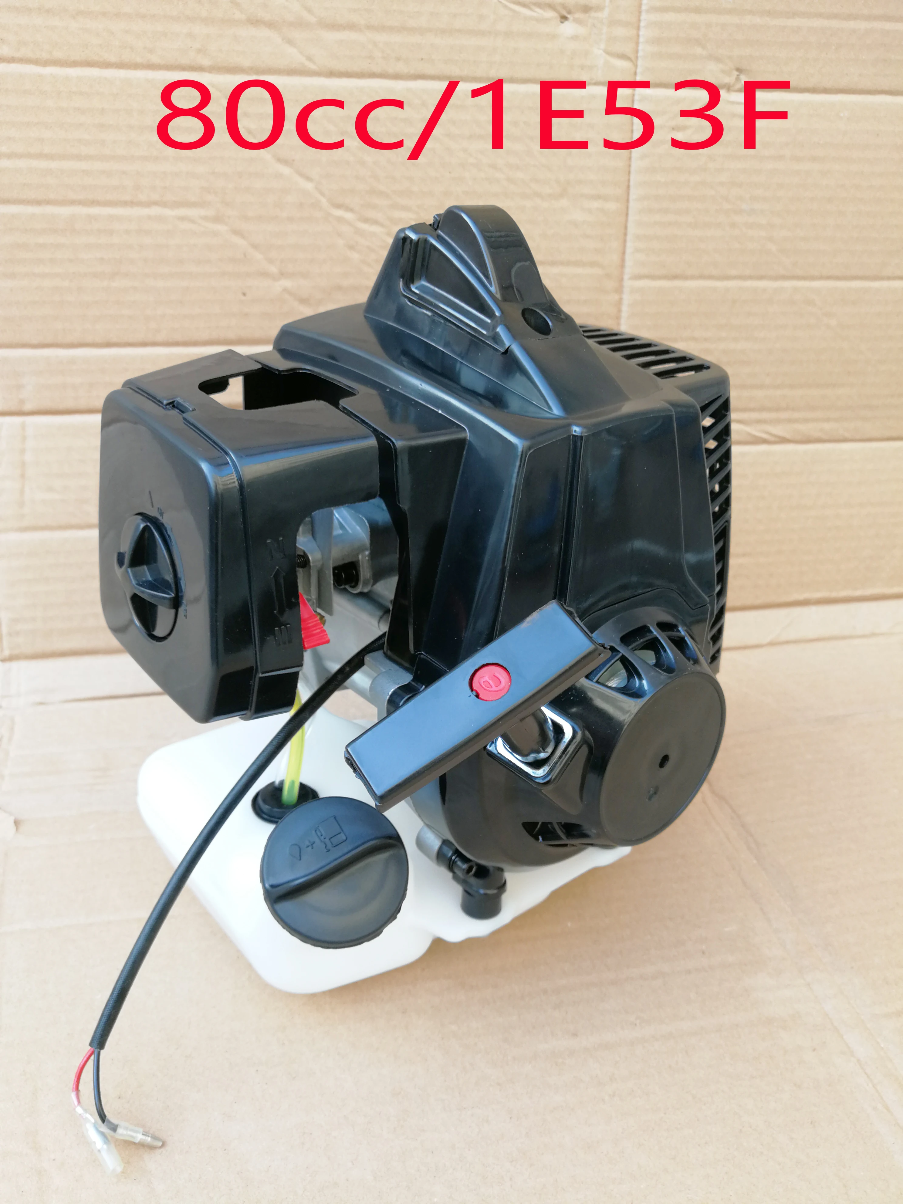 BlackColorReally80cc1E53FGasolineEngineEarthDrillBrushCutter