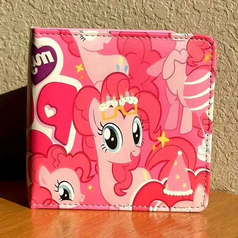 

My Little Pony Kawaii аниме Pinkie Pie Sweet Loose-Leaf Leather Card Book, милый мультяшный Pinkamena Diana Pie, фотоальбом для девочек