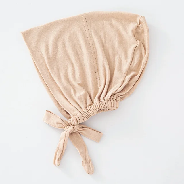 106600-b2a75f.jpg 82 couleurs cravate dos sous-embouts mode femmes intérieur Hijab casquette musulmane Bonnet plaine islamique coton Spandex Jersey DEW sous-écharpe