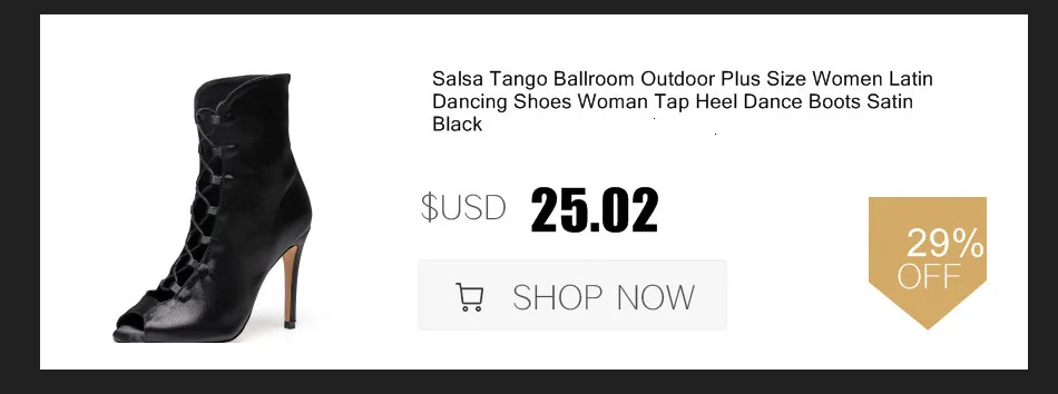 Discounts Sale Jazz Salsa Ballroom Latin Dance Shoes High Heel For Dancing Women Training Ladies Black Flock 1022 Summer Boots