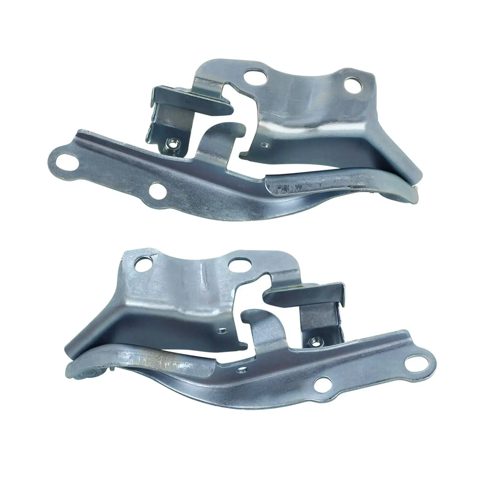 2Pcs Motorcycle Hood Hinges Attachment Repair Metal Automobile Driver Passenger Side Left Right for Toyota for tacoma 2016-2021