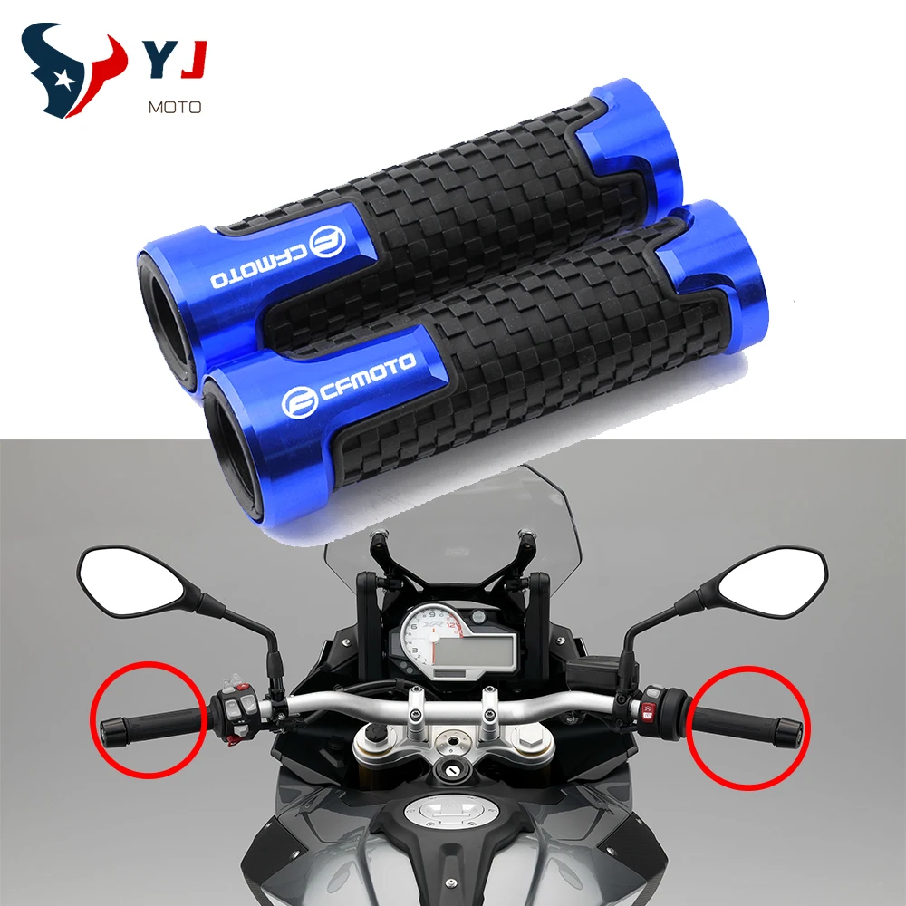 

7/8'' 22mm Motorcycle Accessories Handlebar HandleBar Grip For CFMOTO 400NK 650NK 150NK 250NK 400GT 250SR 300SR 650TR-G 650MT