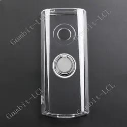 Premium Soft Silicone TPU Shockproof Phone Case with Back Ring Holder for 1.8-inch Screen - 2023 Edition (Ring Case Clear)