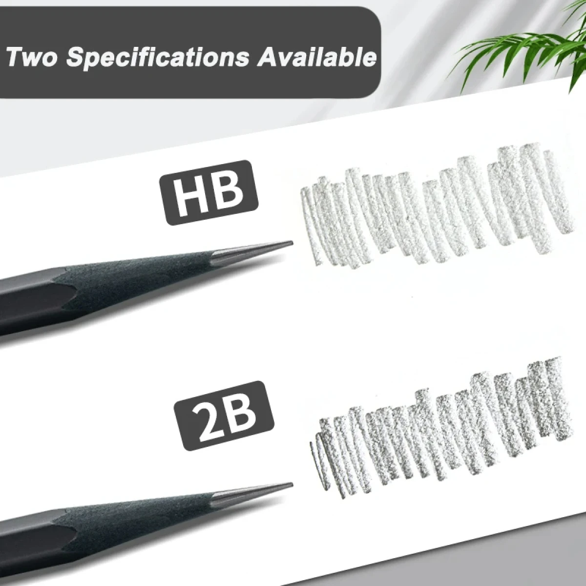 10Pcs 2BHB Wooden Pencils Simple Black Standard Pencil Korean Stationery Writing Sketch Drawing Tools Kids Gifts Office Supplies - Image 5