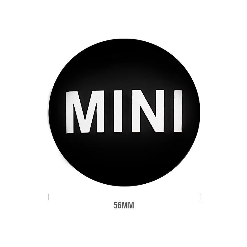 Car Wheel Hub Center Caps Rim Cover Badge Stickers 4pcs for MINI Cooper One S JCW R55 R56 F55 F56 R57 R59 R60 Countryman