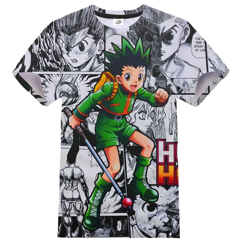 

Hot Japanese Anime Hunter X Hunter 3D Printed Boys Girls Streetwear Casual Fashion T Shirt Harajuku Unisex Tee Kids Top Clothing