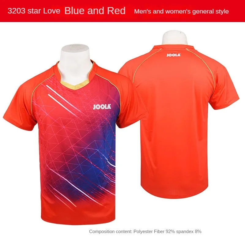 Sport jersey joola Table tennis clothes men women t-shirts T shirt ping pong quick dry top polo