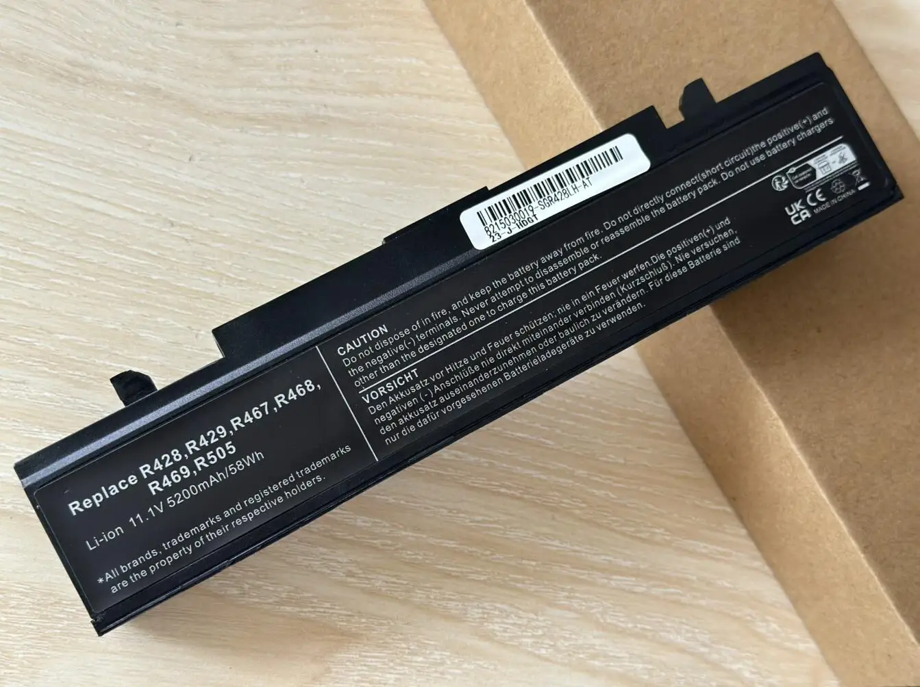 Samsung-bateria do Portátil para Samsung Aa-pb9nc6b Aa-pb9ns6b Aa-pb9nc6w Aa-pl9nc6w R428 R429 R468 Np300 Np350 Rv410 Rv509 R530 R580 - Imagem 4