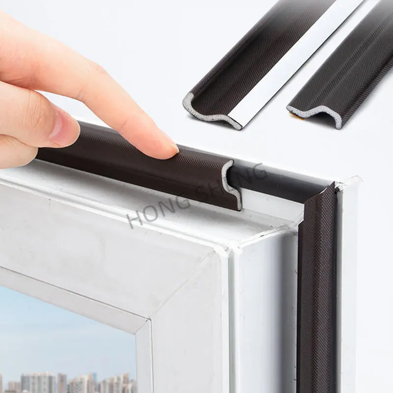 Casement Window Seal tape Soundproof Acustic Foam S Type for Weather Stripping Door Seal Gap Filler Noise Reductian Artifact 6M door seal strip,sealing strip tape,window seal strip,sealing tape,sealing strip,rubber seal strip,rubber door weatherstripping,door weatherstripping,door draft stopper,silicone seal strip