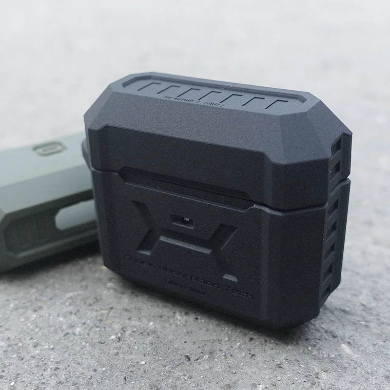 

FATBEAR Тактический противоударный армированный чехол военного класса для Apple AirPods 3 Gen 3