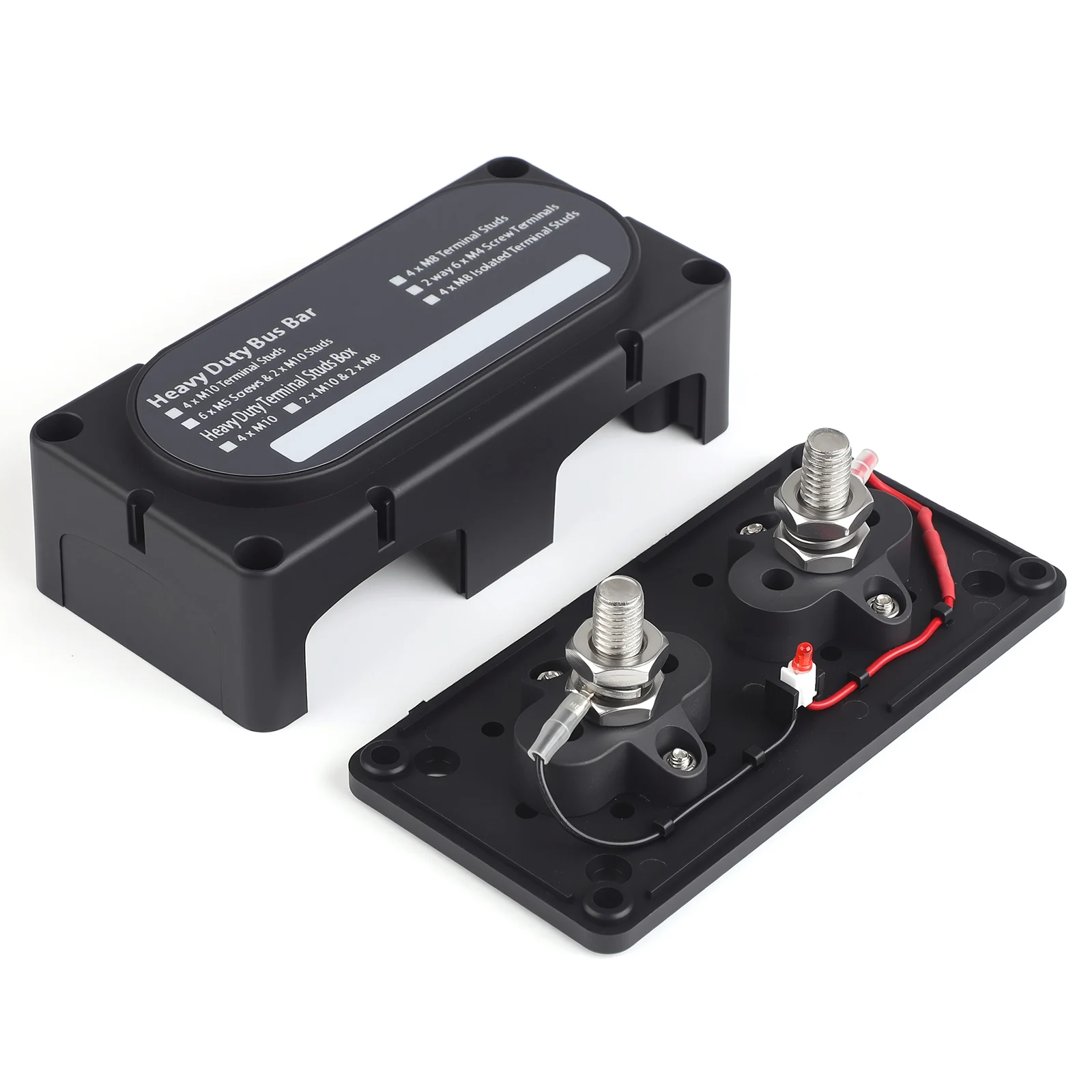 M10 12/48V 300A Universal Heavy Duty Stromverteilerblockmodul Design Marine Sammelschiene für LKW für Wohnmobil Boot LKW für Auto – Detail 6