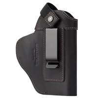 Tactical PU Leather Holster for Concealed Carry Airsoft IWB Gun Holsters for Glock 17 19 43/ Sig P365/ PX4 M9 9mm for Hunting 1