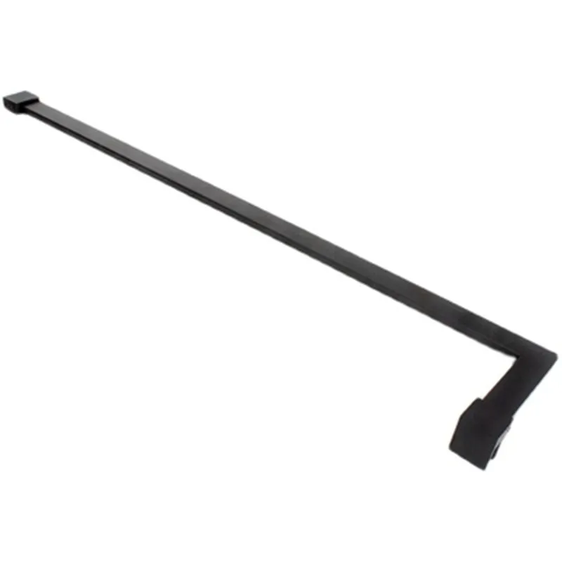 Shower Glass door fixed rod clip Bathroom glass support bar 1PCS