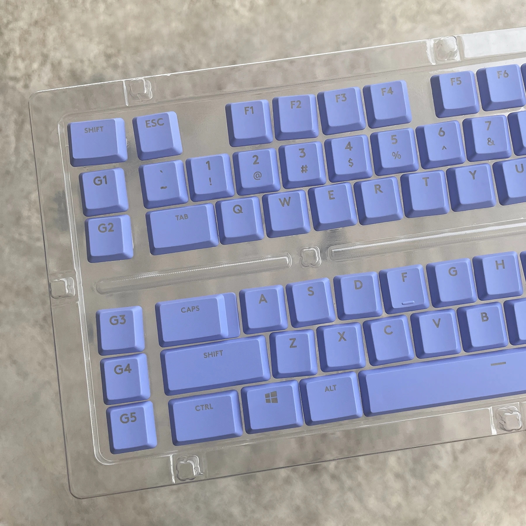 G915 백라이트 퍼플 키캡 109키 로지텍 G913 G915 G813 G815 G915TKL US EU 기계식 키보드용 교체 키캡, 키캡만 포함
