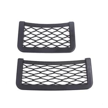 Borsa portaoggetti per organizer per auto Porta cellulare con tasca a rete per pasta automatica Accessori per auto 20 * 8CM 8 * 15CM Accessori per auto universali
