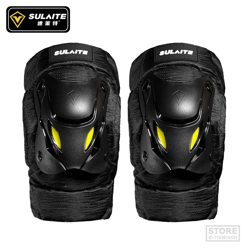 

Motorcycle Knee Pads Motorbike Elbow Protector Set Motocross Riding Moto Sliders Fiber Shell