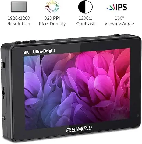 FEELWORLD LUT7 LUT7S LUT7/LUT7S PRO 7 Inch 2200nits 3D LUT Touch Screen Monitor DSLR Camera Field Director 4K HDMI 3G-SDI I / O