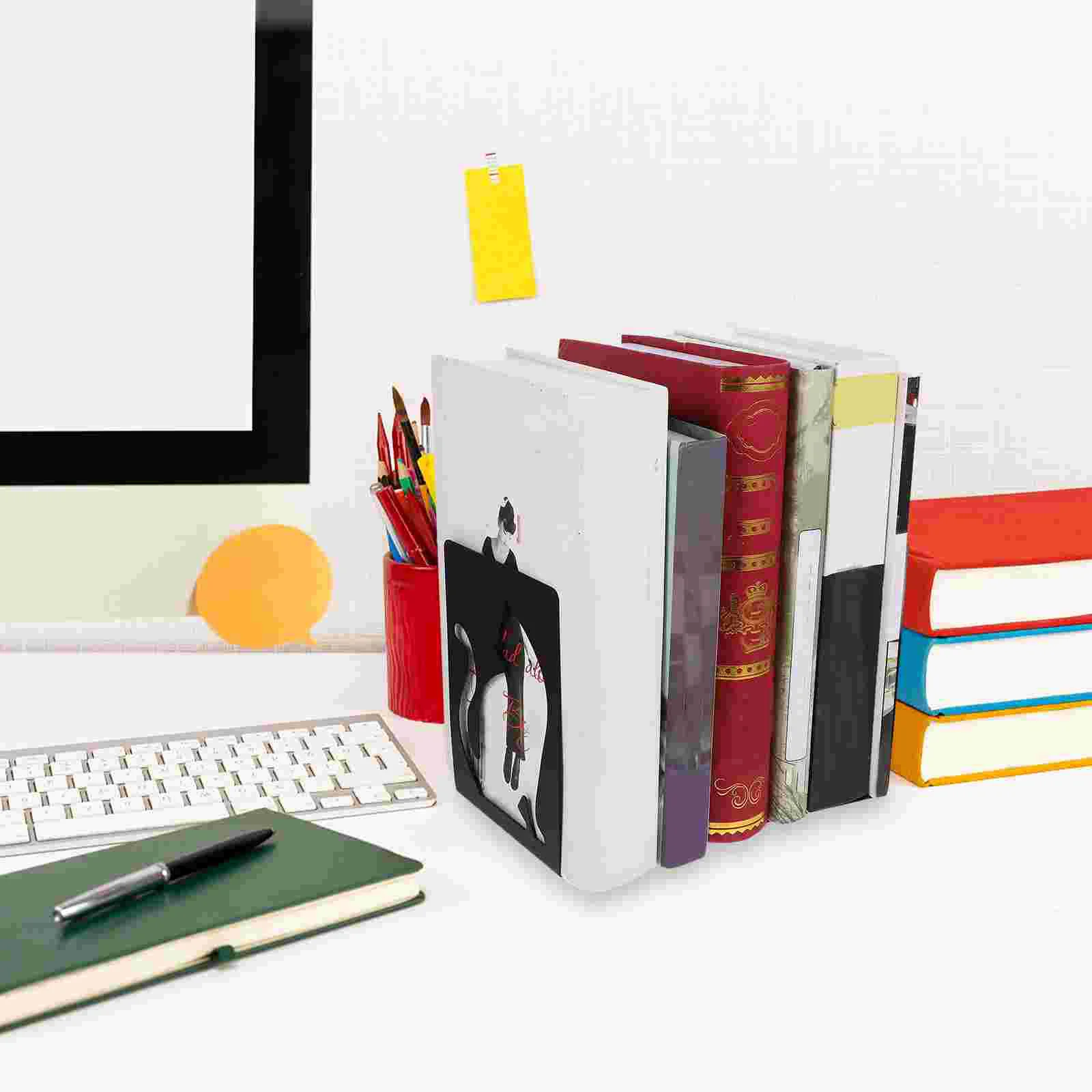 

Креативные книжные полки в форме кота, декоративные полки для учебы, металлические держатели, детская книжная полка