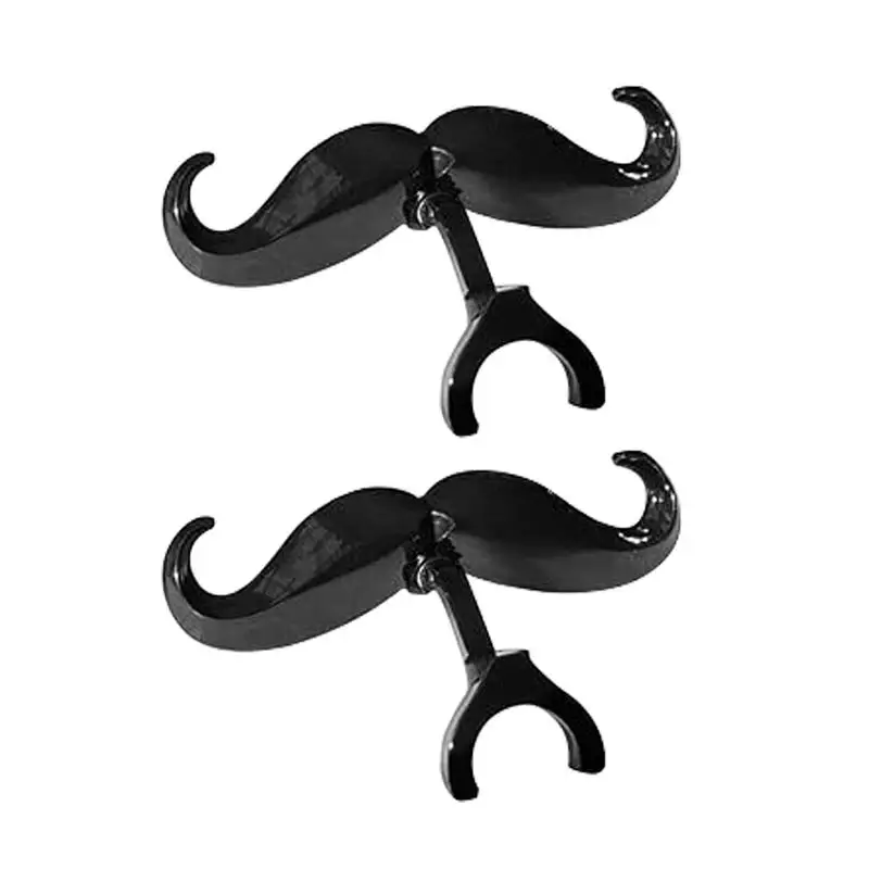 Trombone Clip On Mustache 2PCS Large Shank Mouthpieces Mustache Humorous Euphonium Accessory Multipurpose Trombone Gear