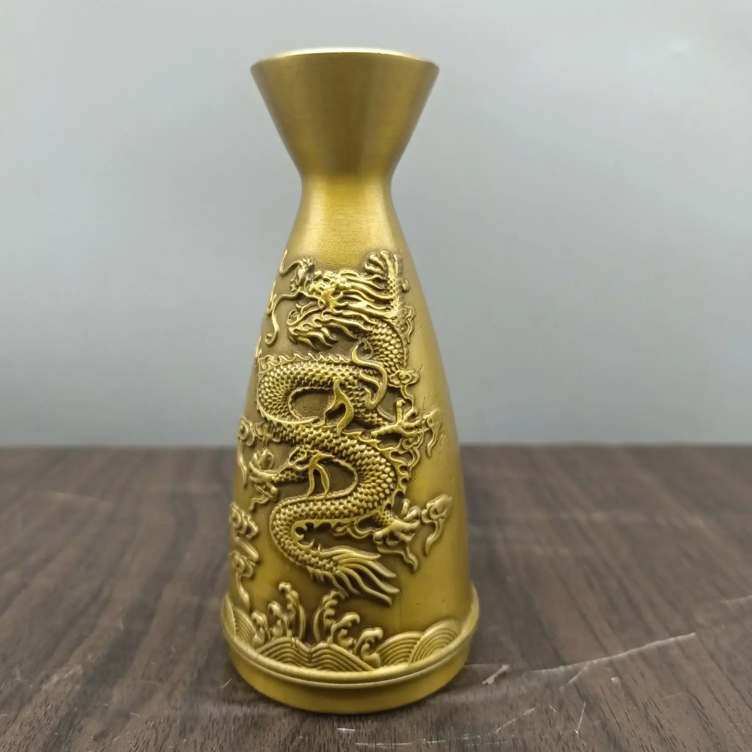 

Free Delivery Elaboration Brass Statue Lucky Wealth"Dragon And Phoenix"Pot Metal Crafts Room Decoration/Home Decoration