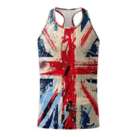 Mens 3D Digital Printing Tank Tops Leopard Tie Dye Summer Fashion And Leisure  O Neck Vest men gym clothing bodybuilding NEW - Image 4