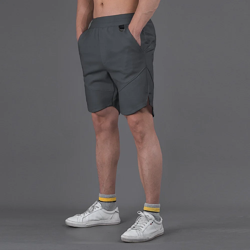 Men's Loose Fit Muscle Fitness Pants Running Training Breathable Casual Shorts Five Inches Cross-Border New Popular