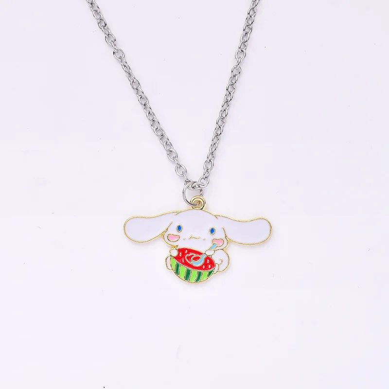 Sanrio Cinnamoroll Necklace Female Niche Design Cartoon Big Ear Dog Get  Necklace Birthday Gift Free Cinnamoroll Necklace Jewelry - AliExpress