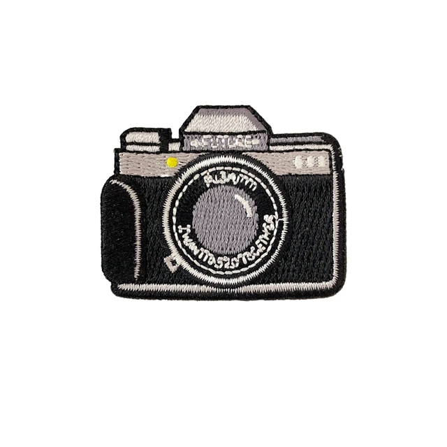 Cassette Tape Embroidery Patch Iron On Patches For Clothing Thermoadhesive  Patches On Clothes Camera Radio Patch Hook Loop Badge - AliExpress
