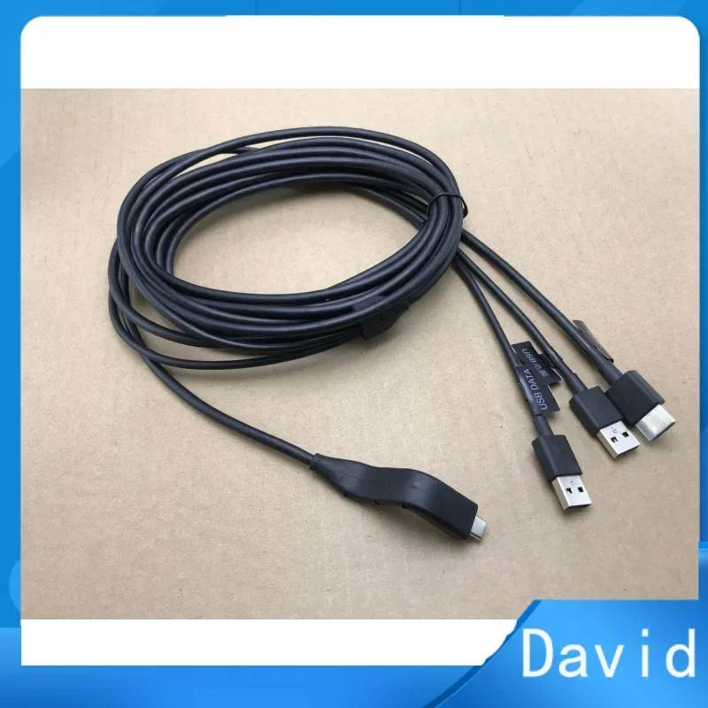 

3 in 1 Connecting Cable for Deepoon VR E3-B E3-C Helmet VR HDMI Cable 5 Meters Accessories E3