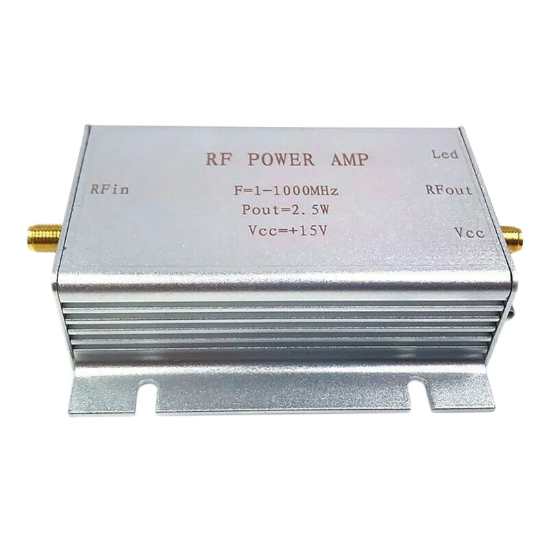 

1-1000Mhz 2.5W Rf Power Amplifier For Hf Fm Transmitter Vhf Uhf Rf Ham Radio