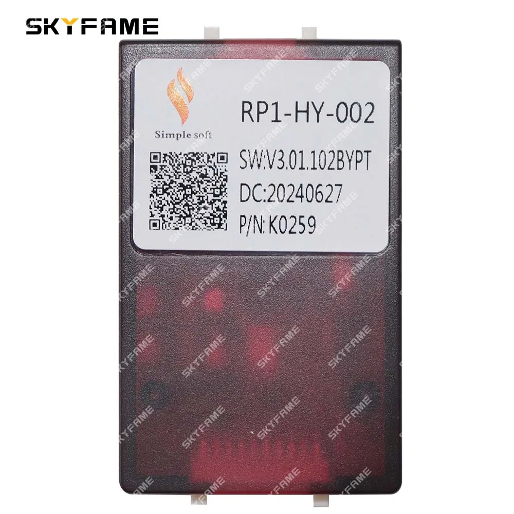 SKYFAME Car 16pin Wiring Harness Adapter Canbus Box Decoder Android Radio Power Cable For KIA K7 Cadenza Sorento Hyundai Azera