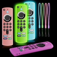 Silicone luminous remote control cover for Alexa Voice Remote (3rd Gen) L5B83G 2021 Release, Fire TV Stick 4K 2nd Gen (2021) 1