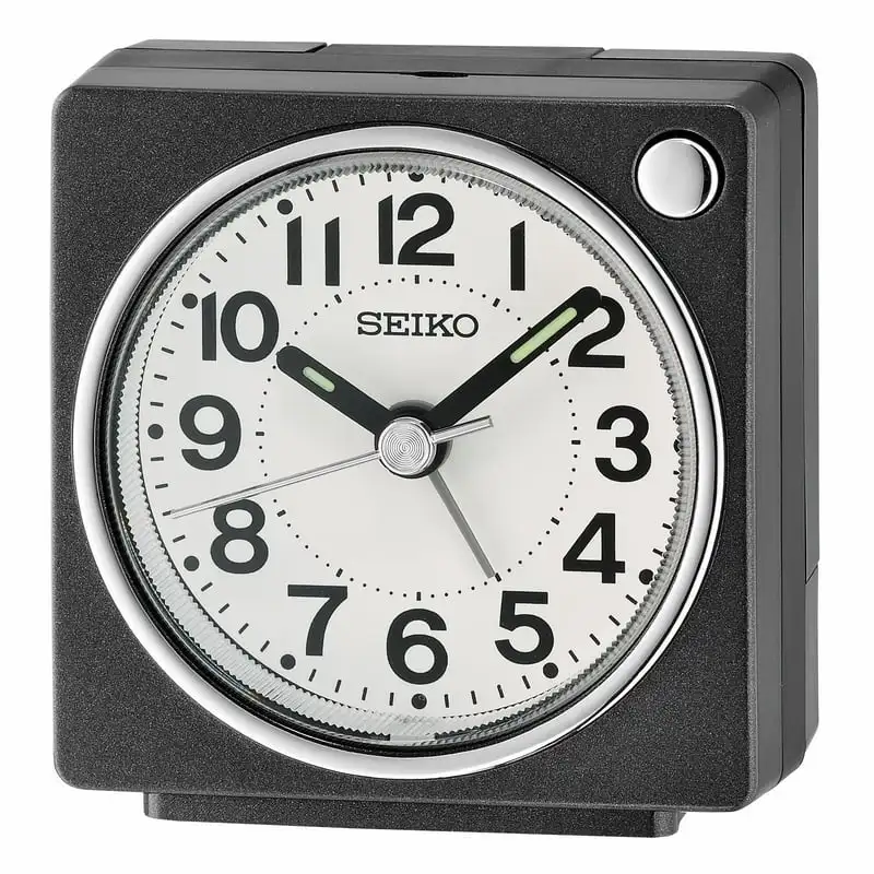 

inch Fuji Dark Beep Alarm Metallic Analog Quartz Desk Traditional Clock QHE196KLH